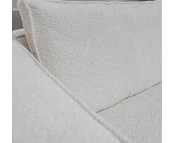 Tinted Klinge Soffa Bouclé Soft Offwhite 243cm