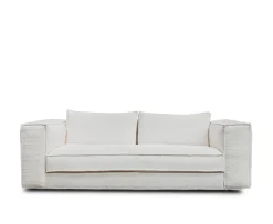 Tinted Klinge Soffa Bouclé Soft Offwhite 243cm