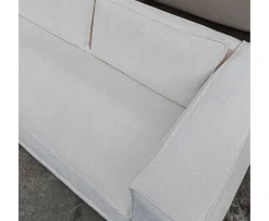Tinted Klinge Soffa Bouclé Soft Offwhite 243cm