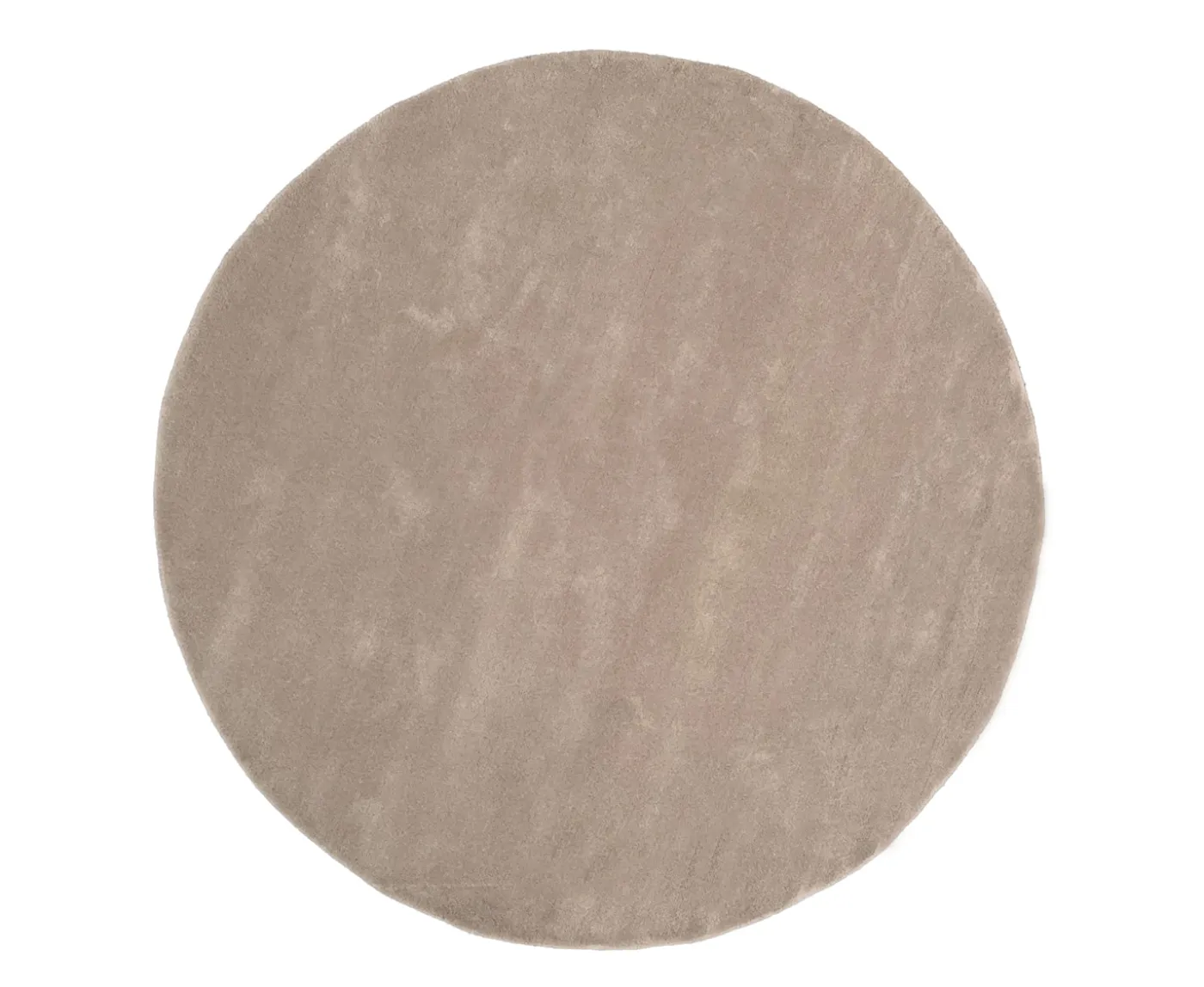 Tinted Liljehok Rund Ullmatta Beige Ø300