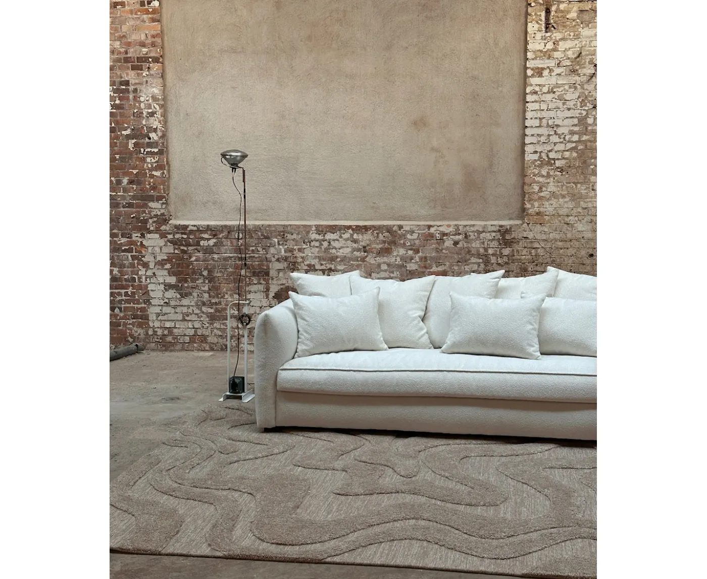 Tinted Norlander Ullmatta Beige/Melange 200x300