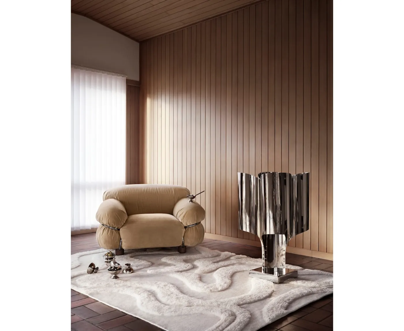 Tinted Norlander Ullmatta Offwhite 180x240