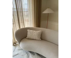 Tinted Telin Prydnadskudde Offwhite 40x60