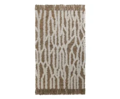 Tinted Wahl Jute/Ullmatta Brown/Offwhite 170x240