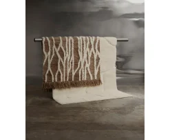 Tinted Wahl Jute/Ullmatta Brown/Offwhite 250x350