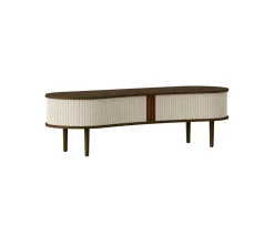 Umage Audacious TV-Bänk Dark Oak/White Sands 140cm