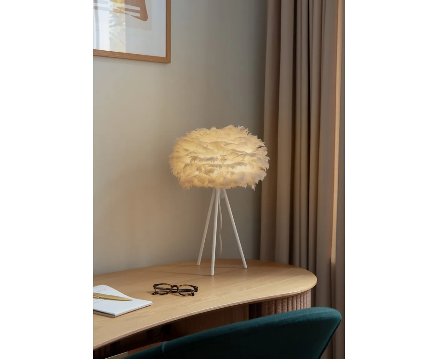 Umage Tripod Table Lampfot Vit