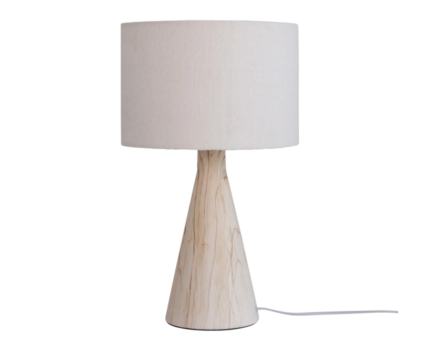 Urban Nature Culture Jun Bordslampa Tavertine/White 50cm
