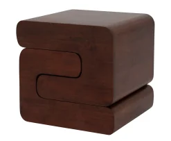 Urban Nature Culture Lugn Sidobord Walnut 39x38