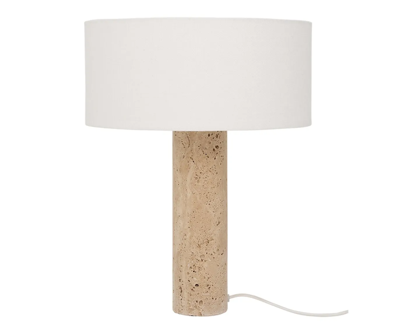 Urban Nature Culture Marmo Bordslampa Travertine/Natural 44cm