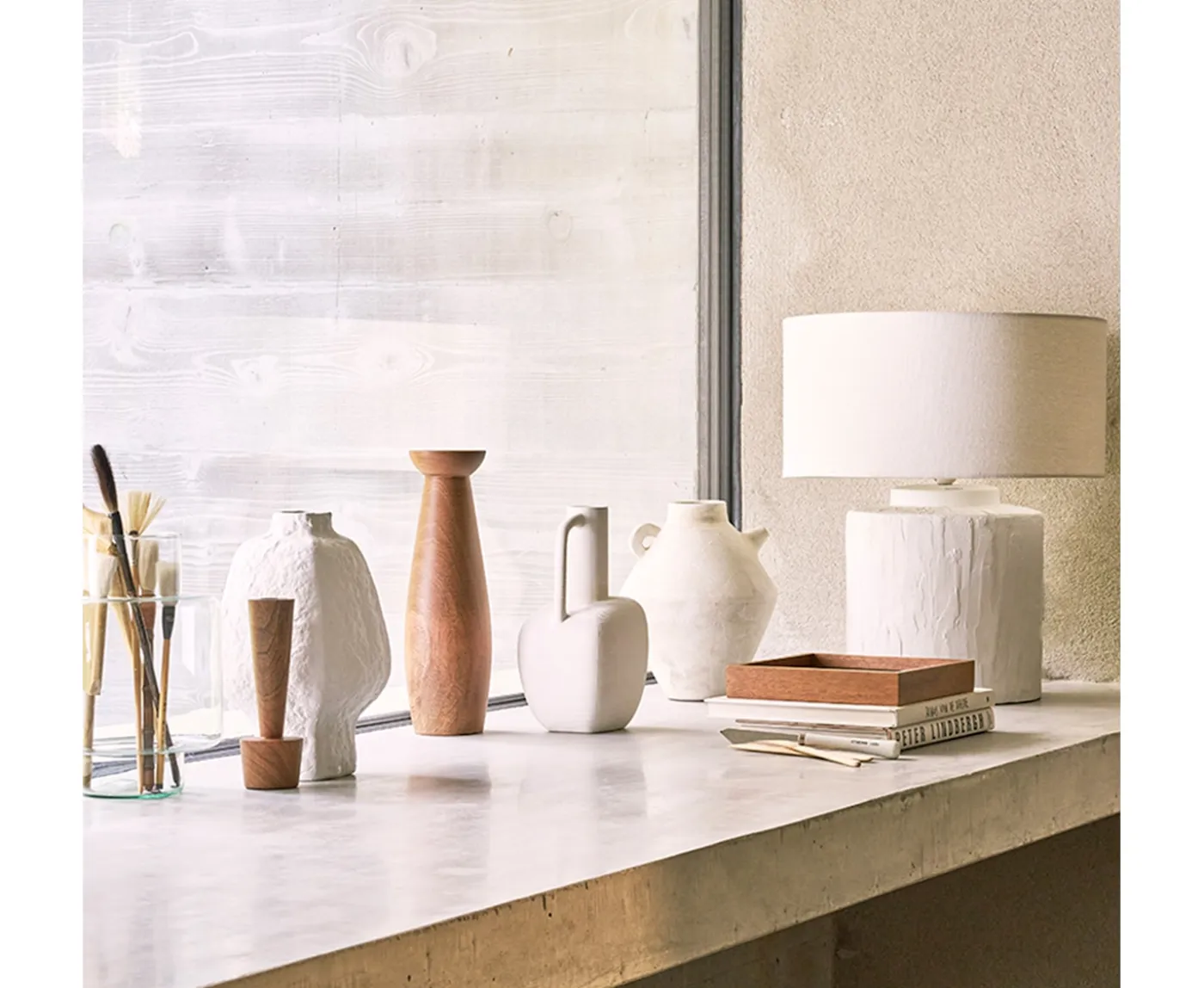 Urban Nature Culture Mason Bordslampa White 52cm