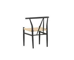 Venture Home Alfons Matstol Black/Beige