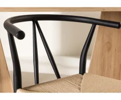 Venture Home Alfons Matstol Black/Beige