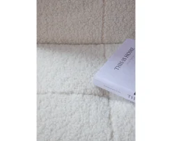 Venture Home Bodil Bäddsoffa Teddy Vit
