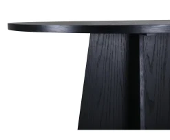 Venture Home Bootcut Matbord Svart Ø110