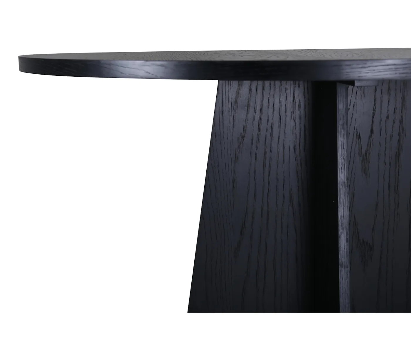Venture Home Bootcut Matbord Svart Ø110