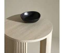 Venture Home Bristol Soffbord Vitpigmenterad Ø40