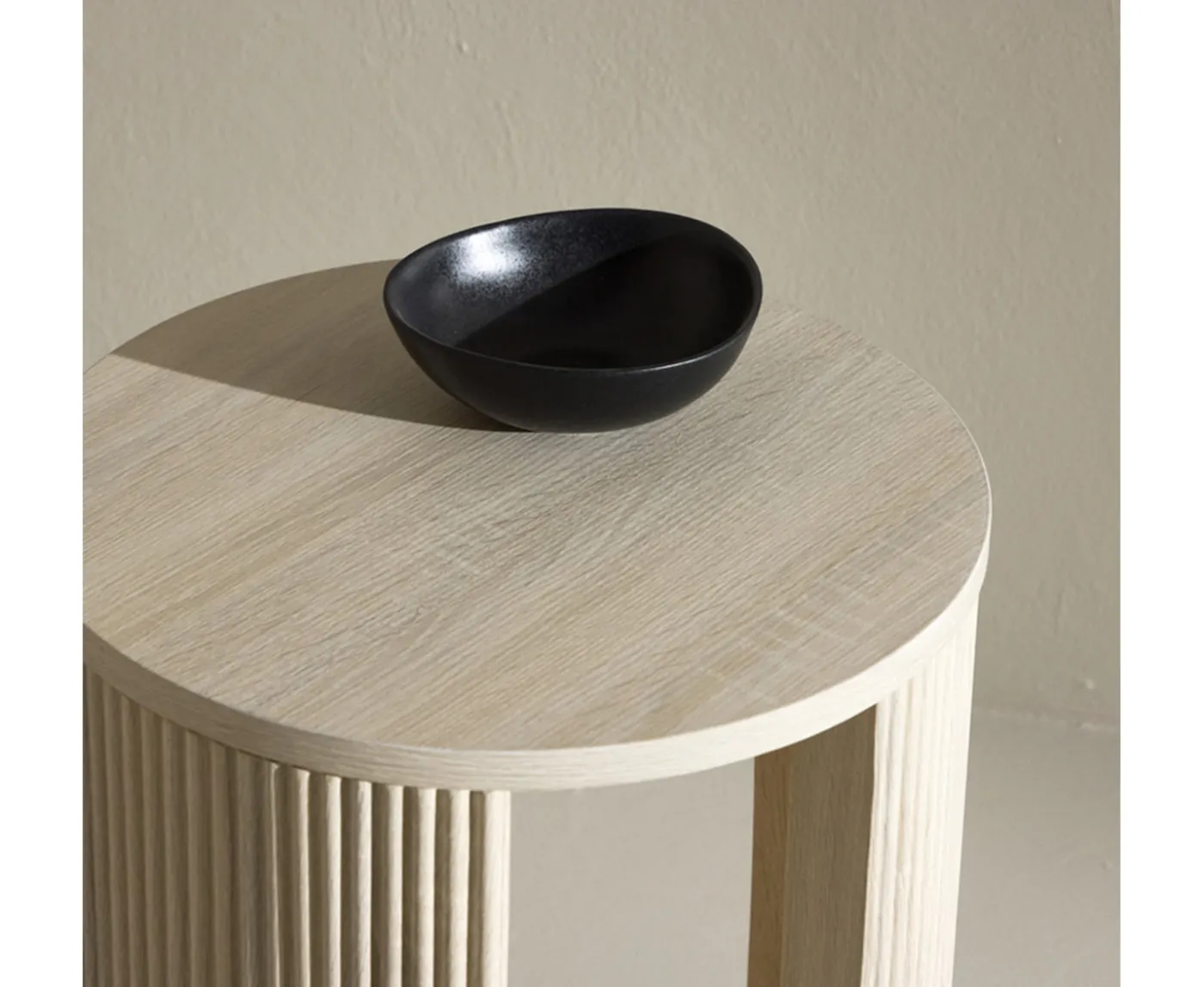 Venture Home Bristol Soffbord Vitpigmenterad Ø40
