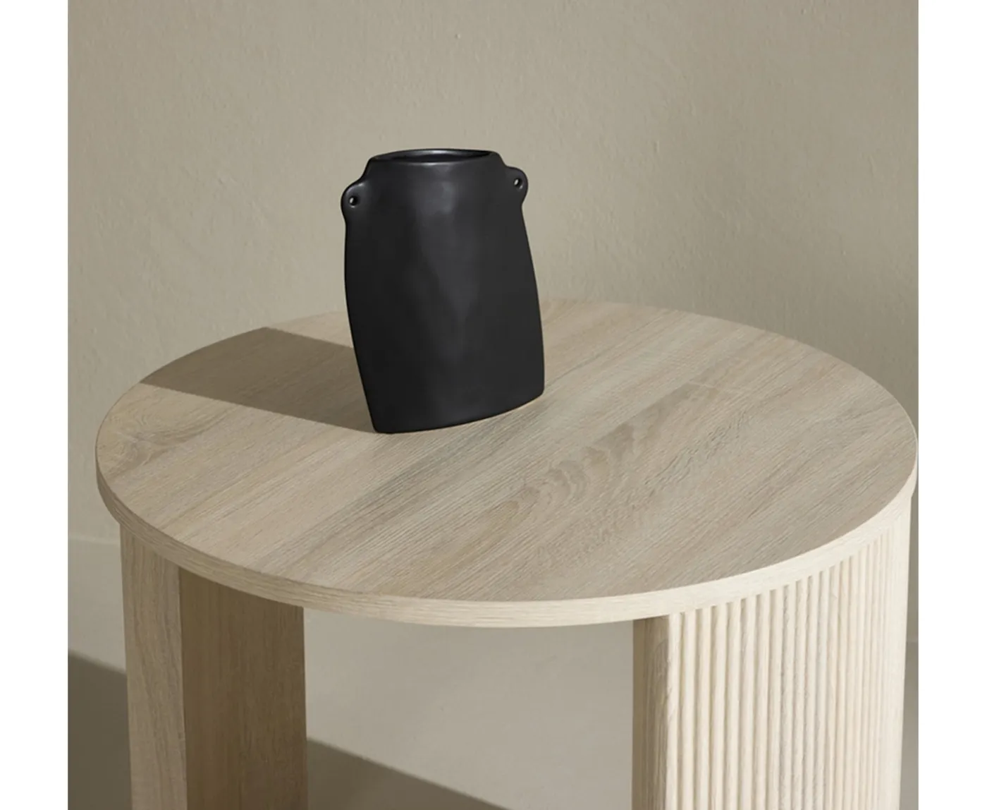 Venture Home Bristol Soffbord Vitpigmenterad Ø60