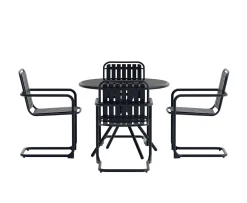 Venture Home Chios Matgrupp Black
