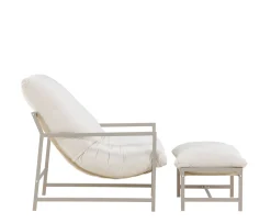 Venture Home Corso Loungestol inkl Fotpall Beige