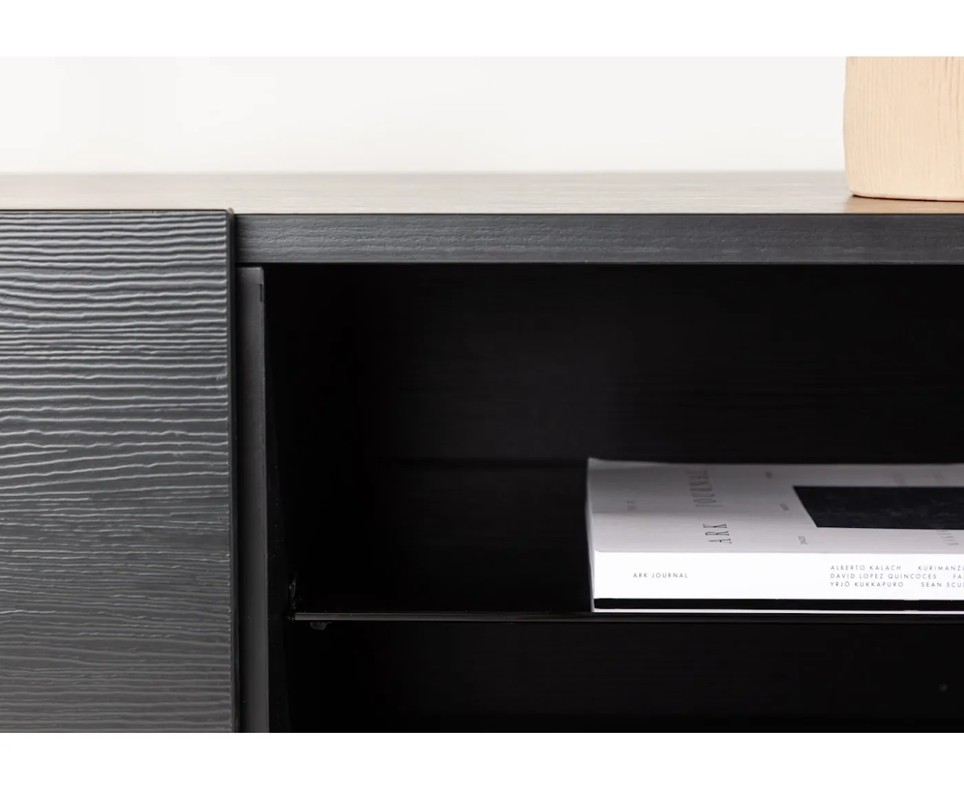 Venture Home Cuenca TV-Bänk Black/Black 160cm