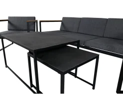 Venture Home Dakar Loungegrupp inkl Bord Grey/Black