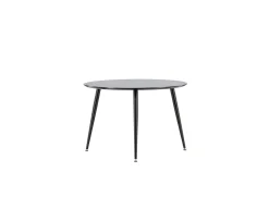 Venture Home Dipp Matbord Svart Ø115