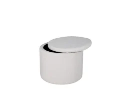 Venture Home Dunken Sittpuff Förvaring Teddy Offwhite