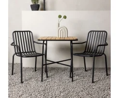 Venture Home Holmbeck Caféset Black