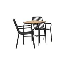Venture Home Holmbeck Caféset Black