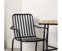 Venture Home Holmbeck Caféset Black