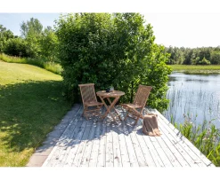 Venture Home Kenya Matbord Teak Ø70