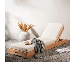 Venture Home Kenya Solsäng Teak/Beige