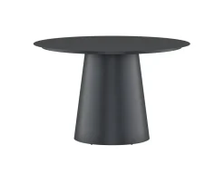 Venture Home Lanzo Matbord Black Ø120