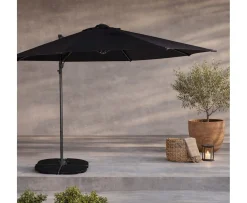 Venture Home Leeds Hängparasoll Svart 300cm
