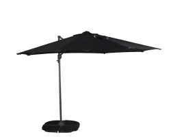 Venture Home Leeds Hängparasoll Svart 300cm