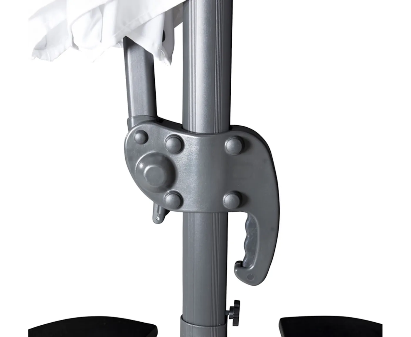 Venture Home Leeds Hängparasoll Vit 300cm