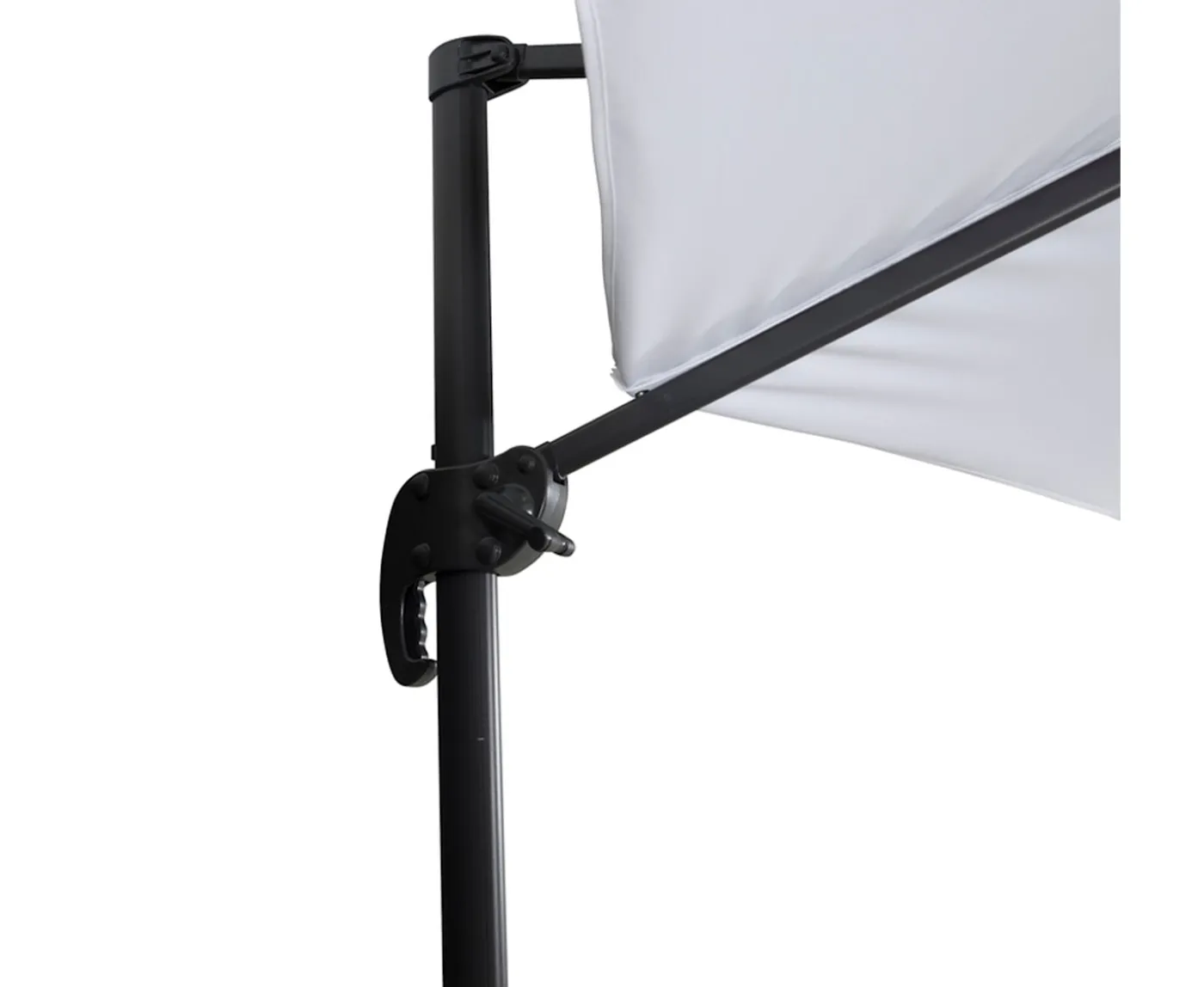 Venture Home Leeds Hängparasoll Vit 300cm