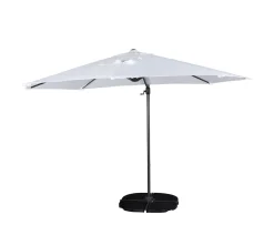 Venture Home Leeds Hängparasoll Vit 300cm