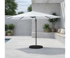 Venture Home Leeds Hängparasoll Vit 300cm