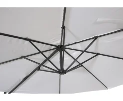 Venture Home Leeds Hängparasoll Vit 300cm