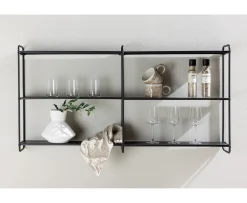 Venture Home Lyon Vägghylla Black 122cm
