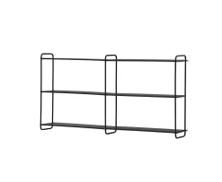 Venture Home Lyon Vägghylla Black 122cm