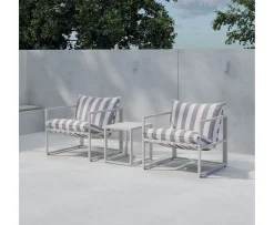 Venture Home Messina Loungeset White/Beige