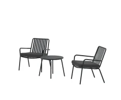Venture Home Mykonos Loungeset Black