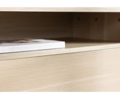 Venture Home Navarra TV-Bänk Matte Black/Whitewash 180cm