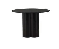 Venture Home Olivia Matbord Svart 110x110