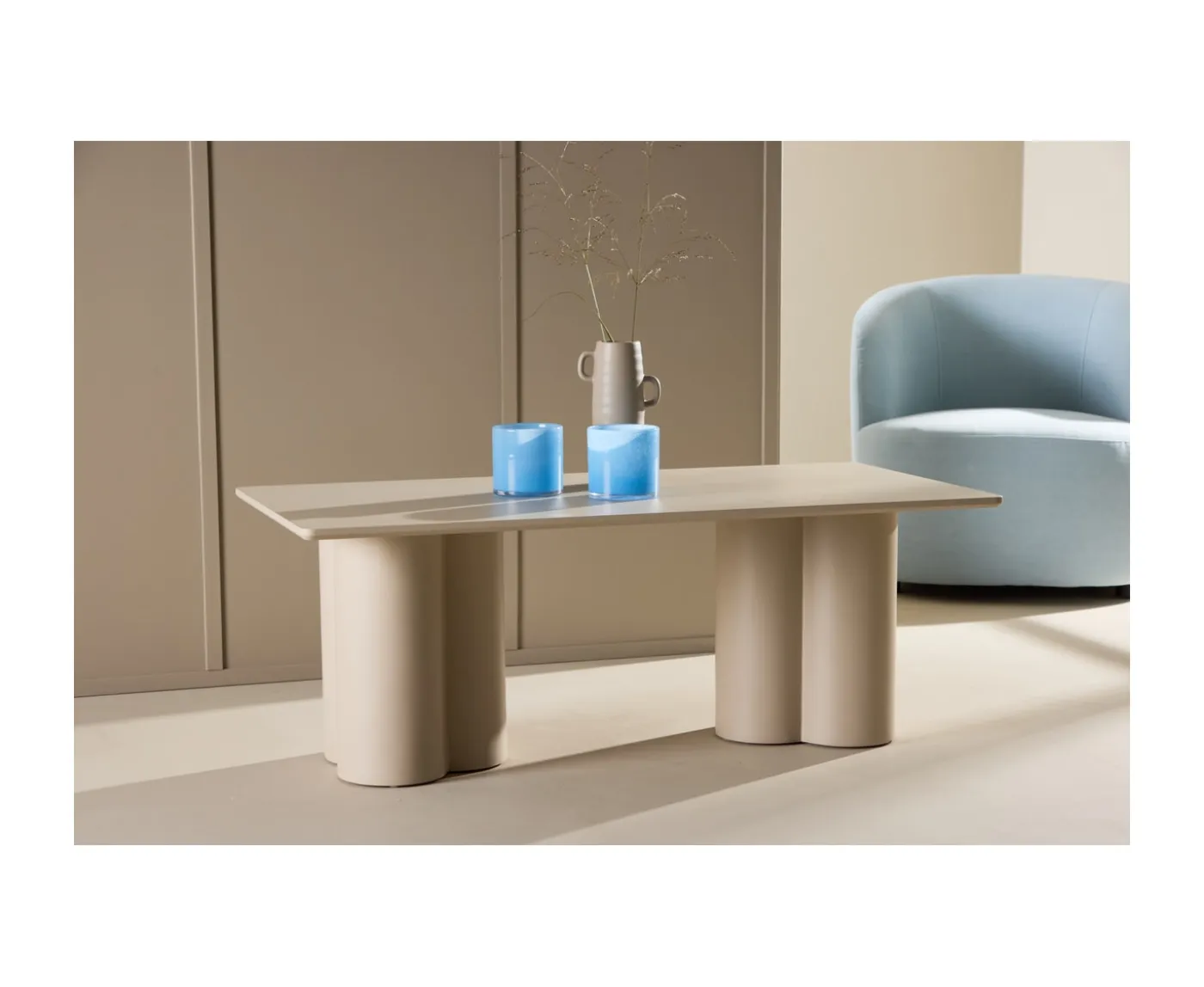 Venture Home Olivia Soffbord Beige 60x120