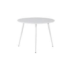 Venture Home Plaza Matbord Vit Ø100